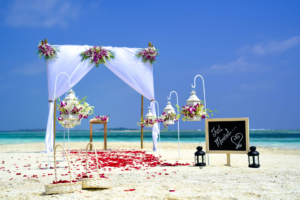 beach wedding