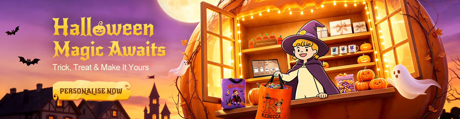 Halloween gifts and decor from Callie